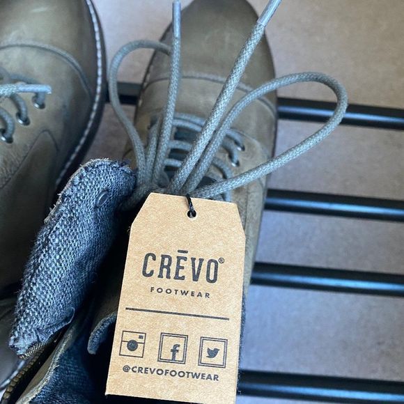 CREVO Men Avalonn Leather Boots - NEW NWT - Picture 5 of 10